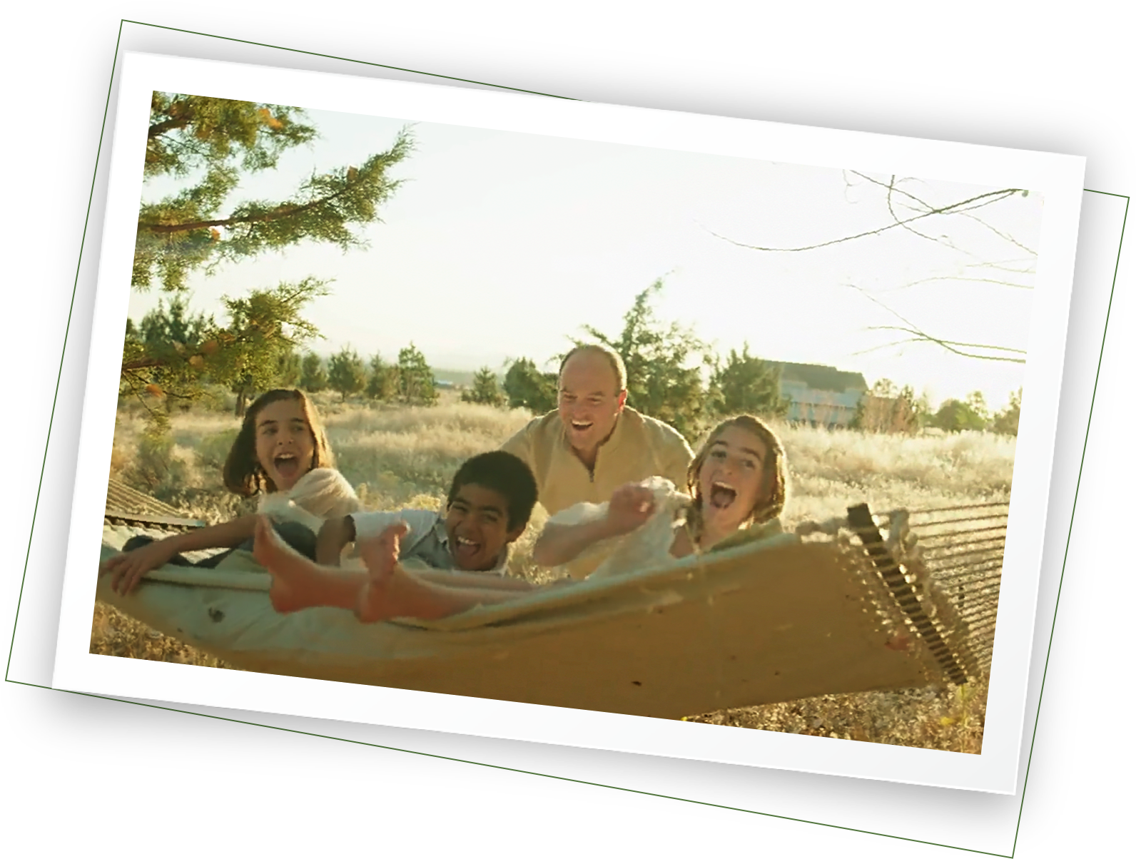 caring for family founder AJ with kids