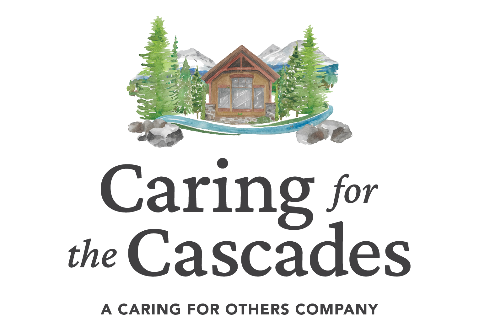 Caring for the Cascades logo