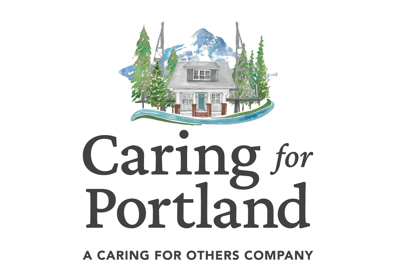 Caring for Portland logo