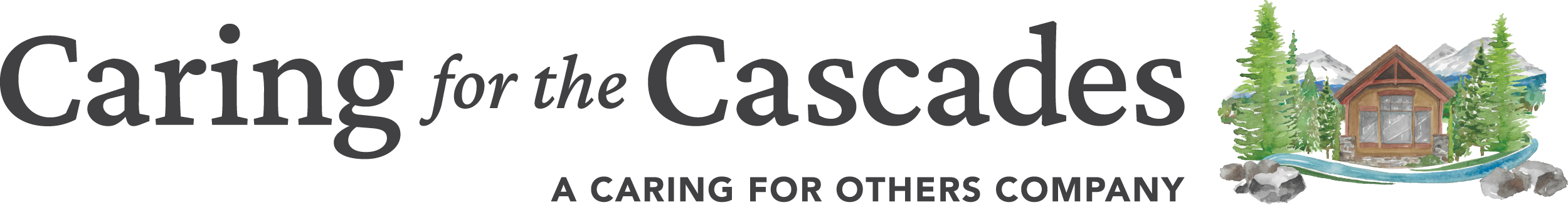Caring for the Cascades logo