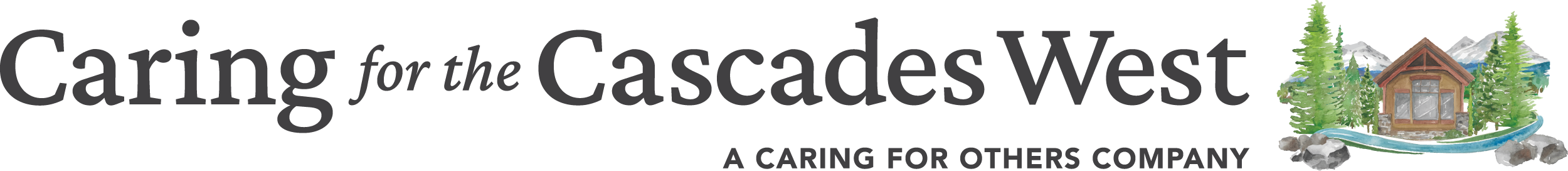 Caring for the Cascades West logo